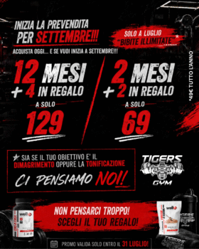 Prevendita Settembre